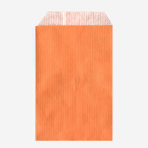 Punga mercerie portocalie - 7x12 cm - lwc alb 70gr/m2 - 250 buc
