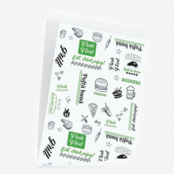 Coltare alb cerat FRESH - 16.5x17 - 2000 buc