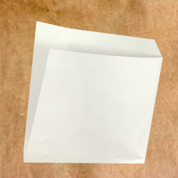 Coltare hartie alb, cerat - 16.50x17 - 2000 buc