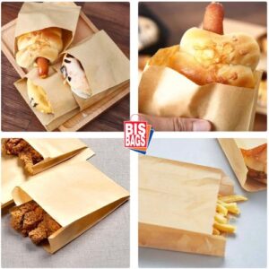 Punga natur universala - 10x6x33cm (sandwich bagheta ) - 1000 buc.